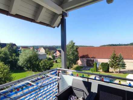 Moderne 3-Zimmer Wohnung in ländlicher Idylle mit Balkon