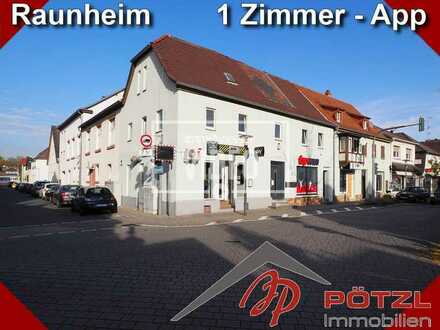 1-Zimmer App. mit Singleküche und eigenem Bad in Raunheim - S-Bahn Anbindung F, WI, MZ, DA,