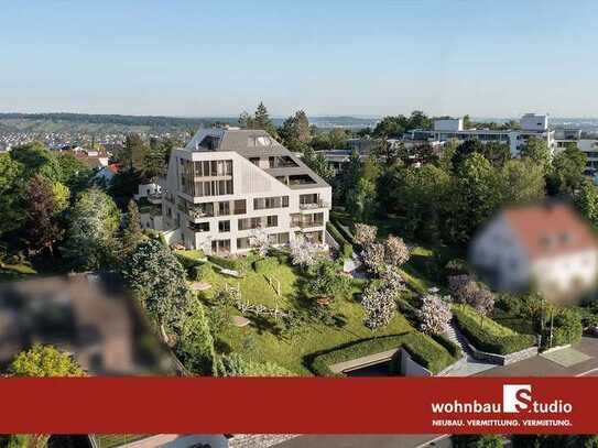 Jetzt besichtigen - 3,5-Zi.-Neubau-Wohnung mit sonniger Terrasse und Garten