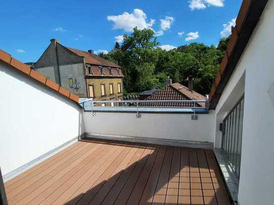 Schöne 4,5-Zimmer-Dachgeschosswohnung mit traumhaftem Blick in Bingen/Rhein