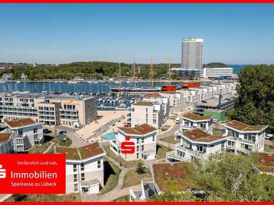 Ferienwohnung in Travemünde mit Blick aufs Wasser