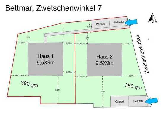 Baugrundstück für EFH mit Südausrichtung