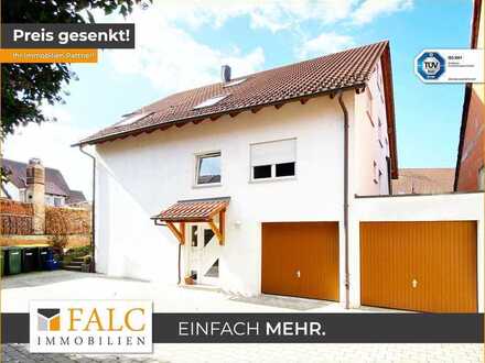 Anlageobjekt mitten in Hessigheim mit der Möglichkeit zu erweitern durch Neubau selbst zu bewohnen