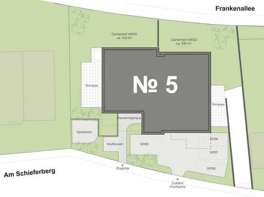 Sichern Sie jetzt Ihr KfW-Darlehen! Exklusive Neubau-Maisonette-Gartenwohnung mit Sonnenterrasse