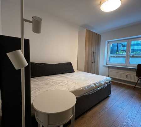 Erstbezug! Kleines 1-Zimmer Apartment komplett möbliert