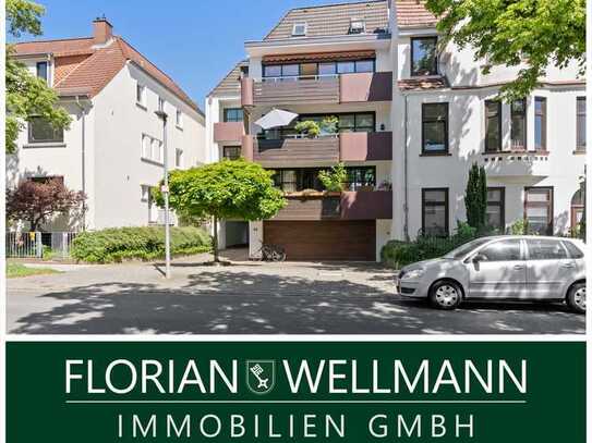 Bremen - Gete l Gemütliche 3-Zimmer-Wohnung mit Balkon und Kamin in ruhiger Lage