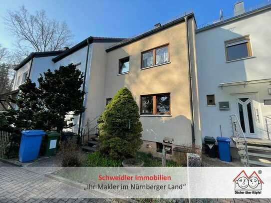 Ihr neues Zuhause? Reihenmittelhaus in Naturnähe auf einem Erbpacht-Grundstück in Fürth-Oberfürberg