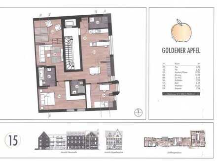 Denkmalgeschützte 4-Zimmer Dachgeschosswohnung in innerstädtischer Bestlage von Kevelaer