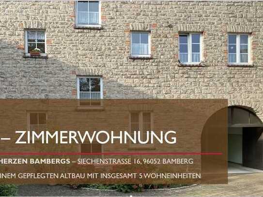 Schöne 2-Zimmer-Wohnung im Herzen Bambergs