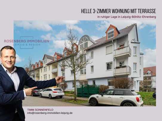 Interessante Kapitalanlage - Gut vermietete 3-Zimmerwohnung inkl. Stellplatz in Böhlitz-Ehrenberg