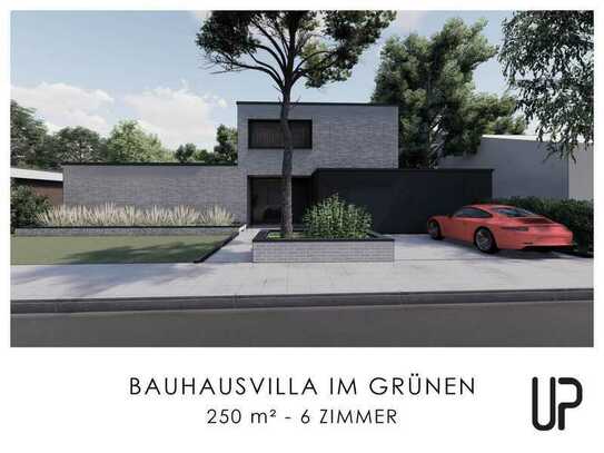 Moderner Purismus! Exklusive Bauhausvilla als Neubau in Best-Lage von Leverkusen