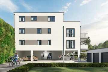 Neubau! 3-Zimmer-Dachgeschosswohnung mit Dachterrasse in ruhiger Lage von Meckesheim