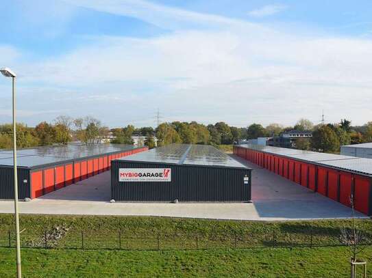 MyBigGarage I Großgaragen I Lager I XXL Garage I Selfstorage I verschiedene Größen ab 24 m²