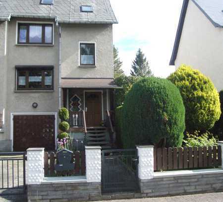 Reihenendhaus mit schönem Garten in ruhiger Lage von Marienberg-Zöblitz