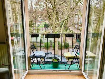 Stilvolle gehobene Ausstattung Neu! 3-Zimmer-Wohnung mit Balkon im Herzen von Köln!