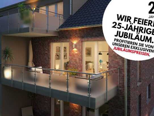 Jubiläumsaktion! Traumhafte 2-Zimmer-ETW mit großem Balkon - Ideal für Singles & Best-Ager