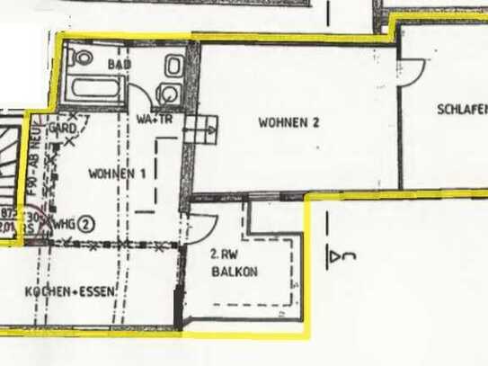 Schöne und gepflegte 2,5-Raum-Wohnung mit EBK in Lemgo