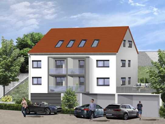 Neubau! "Großzügigen 4-Zimmer-Dachgeschosswohnung in Günzburg-Leinheim"