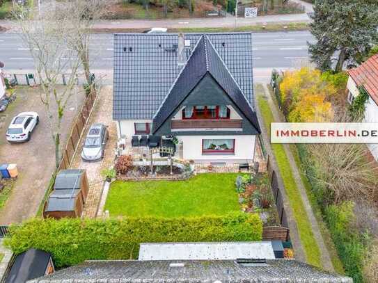 IMMOBERLIN.DE - Attraktives Mehrgenerationenhaus mit Südterrasse und Sonnenloggia