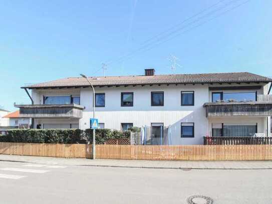 Gut geschnittene 4-Zimmer-Wohnung im Hochparterre mit Balkon und Terrasse!