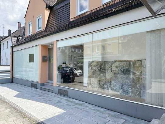 Gewerbeeinheit mit großem Schaufenster und guter Anbindung in Obersendling