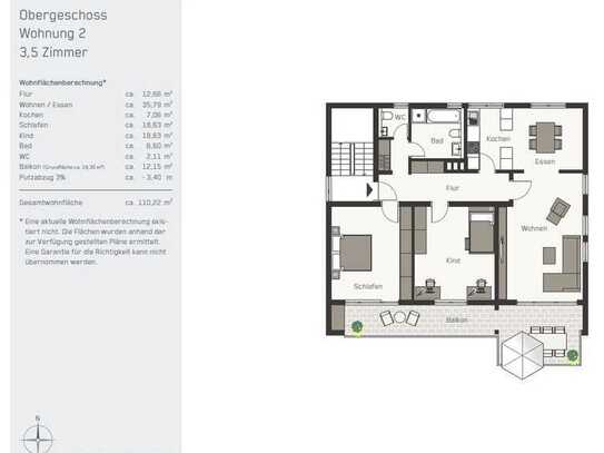 Stilvolle, modernisierte OG 4-Zimmer-Erdgeschosswohnung mit Balkon und Einbauküche in Stuttgart