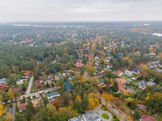 Baugrundstück für Ein- bis Zweifamilienhaus, rechteckige Form, in guter Lage von Zeuthen