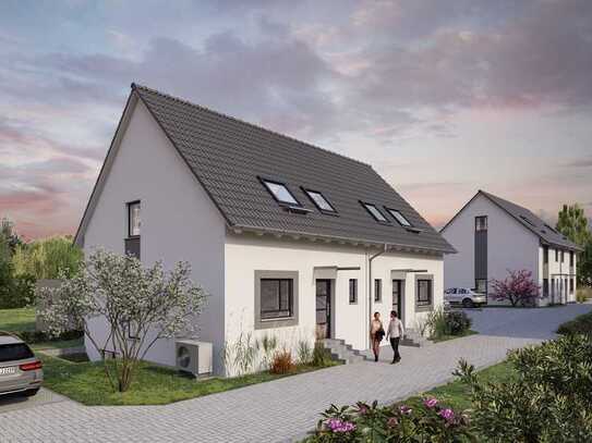 Liebevolles Zuhause – Energieeffiziente Neubau-Doppelhaushälften in Gündlingen