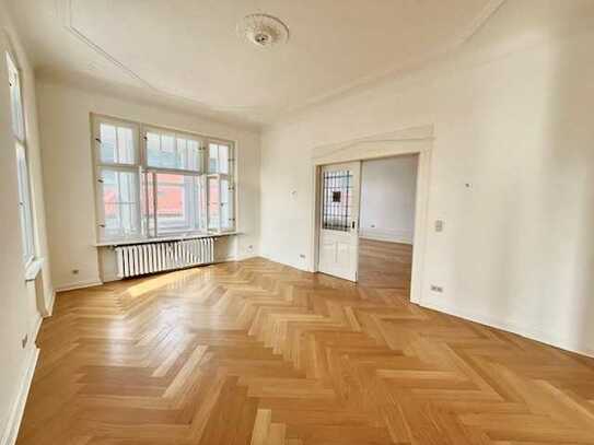 Außergewöhnlich repräsentative Etage * Stuckaltbau * Roseneck * teilgewerblich