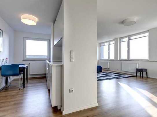 Exklusives möbl. Penthouse-Appartement / Die höchst gelegene Wohnung in Essen - direkt an der Uni