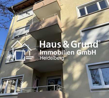 Haus & Grund Immobilien GmbH - tolle 2-ZKB mit Balkon in idealer Lage von HD-Handschuhsheim