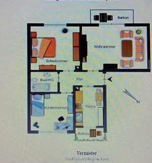 Freundliche 3-Zimmer-Wohnung mit EBK und Balkon in Zienestraße, Wofach