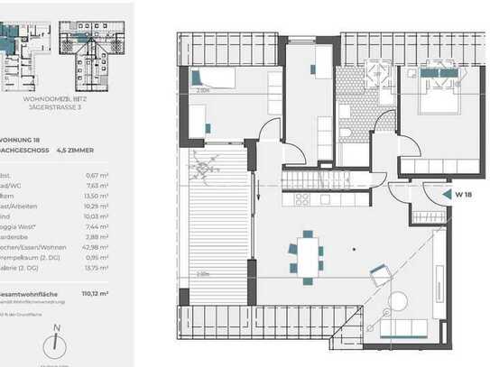 Maisonette Wohnung mit offener Galerie - 4,5 Zimmer zum Wohlfühlen!