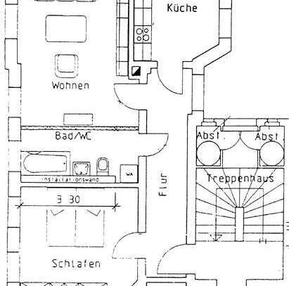 2,0-Zimmerwohnung