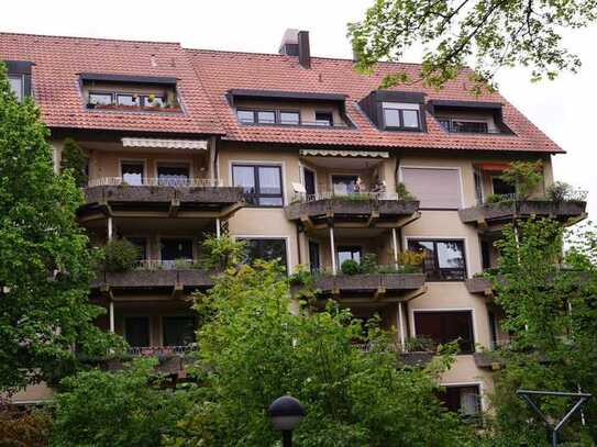 Helle und ruhig gelegene 3-Zimmer-Wohnung mit großem Südbalkon