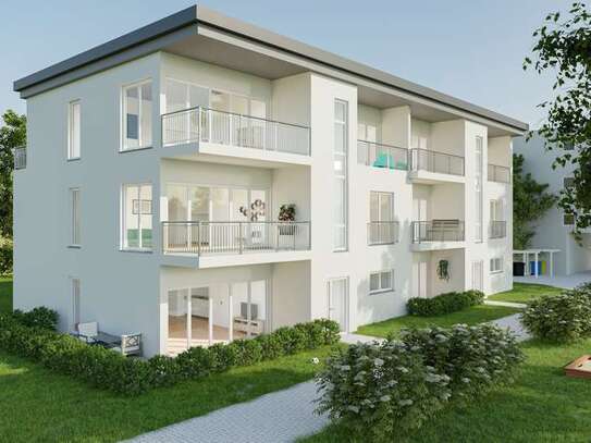 Moderne Wohnung im Neubau mit tollem Südbalkon