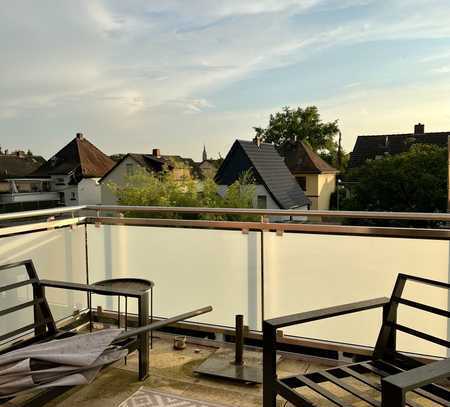 Neubau 3 ZKB mit Balkon und Einbauküche in Lampertheim