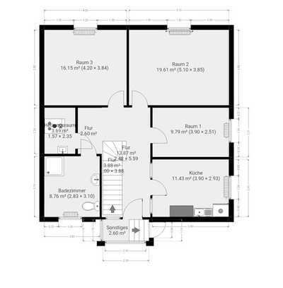 3 Zimmer Wohnung in Bester Lage in Sarstedt