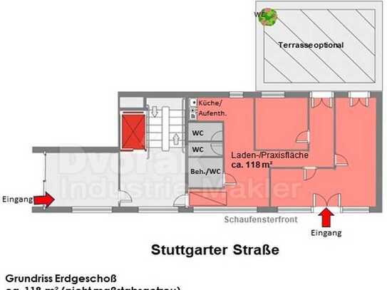 Zentrale Lage - Büro-/Praxisfläche ca. 118 m²