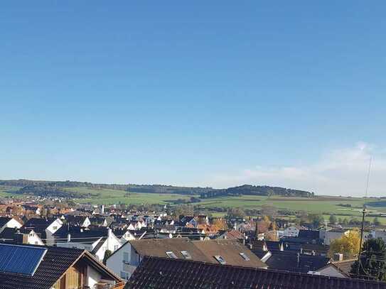 Schöne Maisonettewohnung mit toller Aussicht