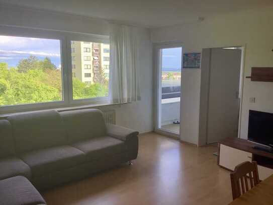 Provisionsfrei- Möblierte 1,5-Zimmer-Wohnung in Top-Lage mit Balkon und Garage