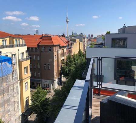 Sonniges Penthouse in Berlin Mitte