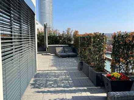 Luxuriöse Penthouse Wohnung nähe Post Tower, Rheinaue und Museumsmeile in Bonn