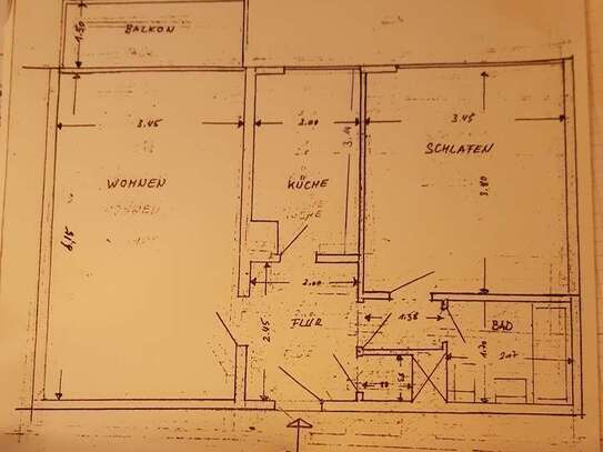 Erstbezug nach Renovierung 2-Zimmer-Wohnung gehobener Innenausstattung mit Balkon in Köln Neubrück