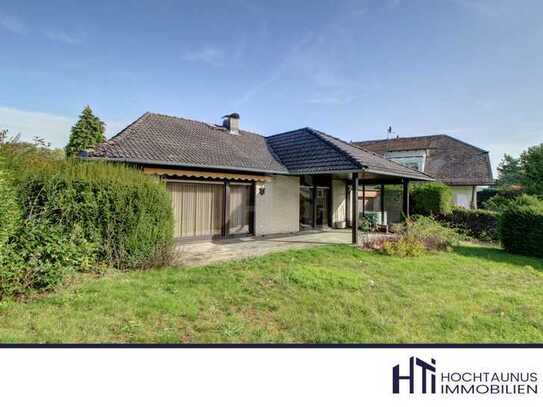 HTI | Eckgrundstück mit Bungalow in gehobener Lage von Oberursel