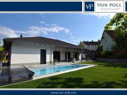 Einzigartiger Bungalow mit Außenpool und exklusiver Ausstattung auf höchstem Niveau!