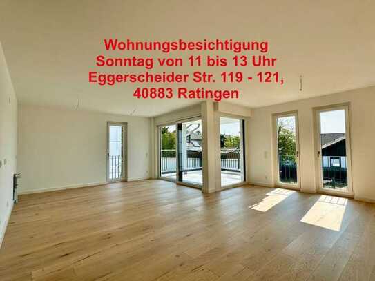 Musterwohnung! Geräumige 3-Zimmer-Neubauwohnung mit zeitgemäßem Design und hochwert