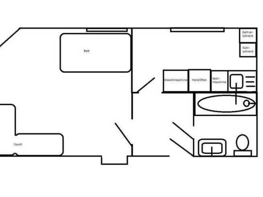 Schöne 1-Zimmer-DG-Wohnung Köln-Mülheim (Bilder folgen bald)