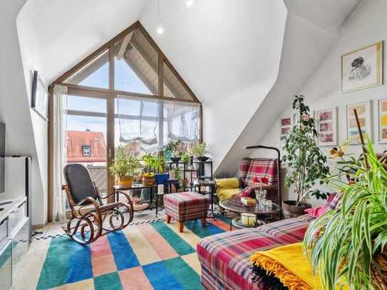 Kein Selbstbezug/Kapitalanlage a. Nießbrauchbasis/
DG-ETW 4 Zi. m. Galerie, Balkon u. TG-Stellplatz