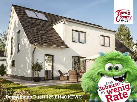 Monatliche Rate 1726€ * Doppelhaus Duett 125 EH40 KFWG inkl. Grundstück in Bönen